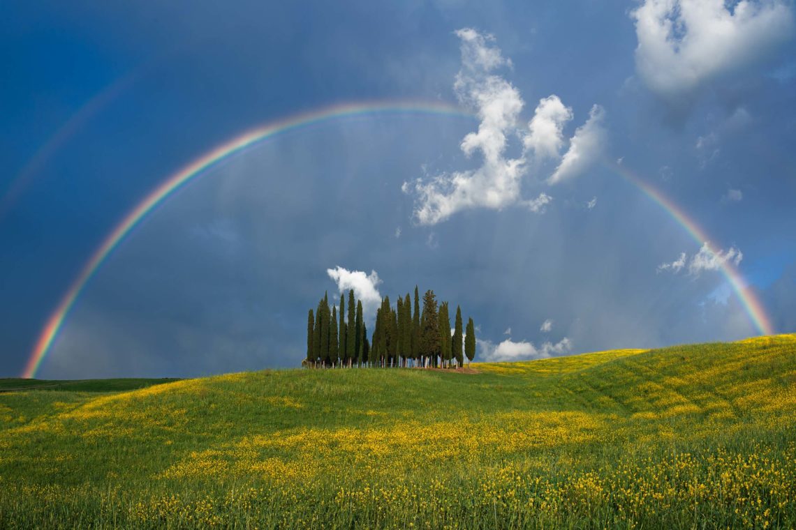 Val Orcia Toscana Nikon School Workshop Paesaggio Notturna Via Lattea Startrail 00009