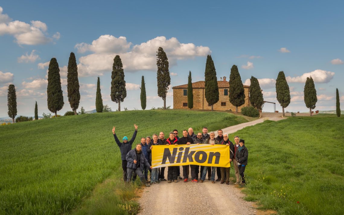 Val Orcia Toscana Nikon School Workshop Paesaggio Notturna Via Lattea Startrail 00026