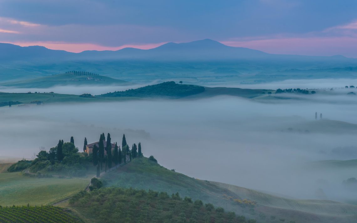 Val Orcia Toscana Nikon School Workshop Paesaggio Notturna Via Lattea Startrail 00028