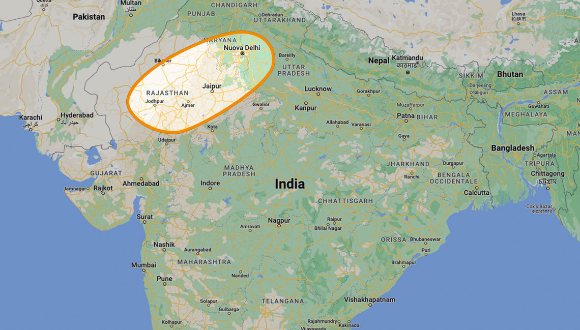 Mappa India 2024