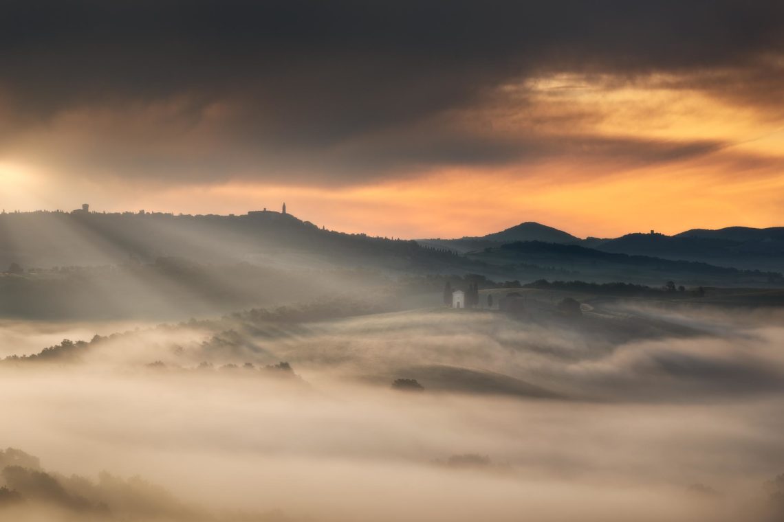 Val Orcia Toscana Nikon School Workshop Paesaggio Notturna Via Lattea Startrail 00036