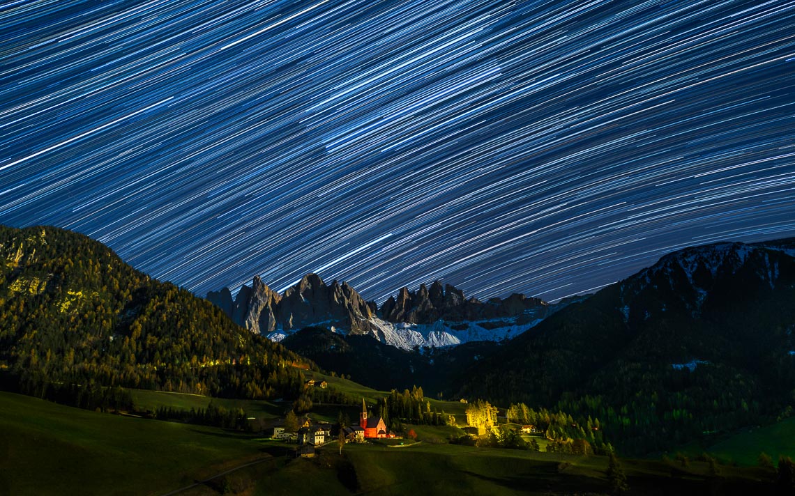 dolomiti foliage autunno nikon school workshop paesaggio notturna via lattea startrail 00024