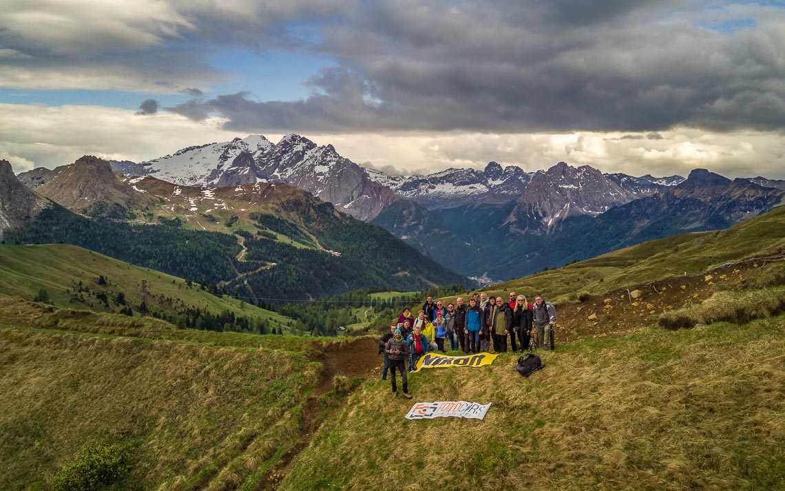 dolomiti nikon school workshop paesaggio notturna via lattea startrail 00025