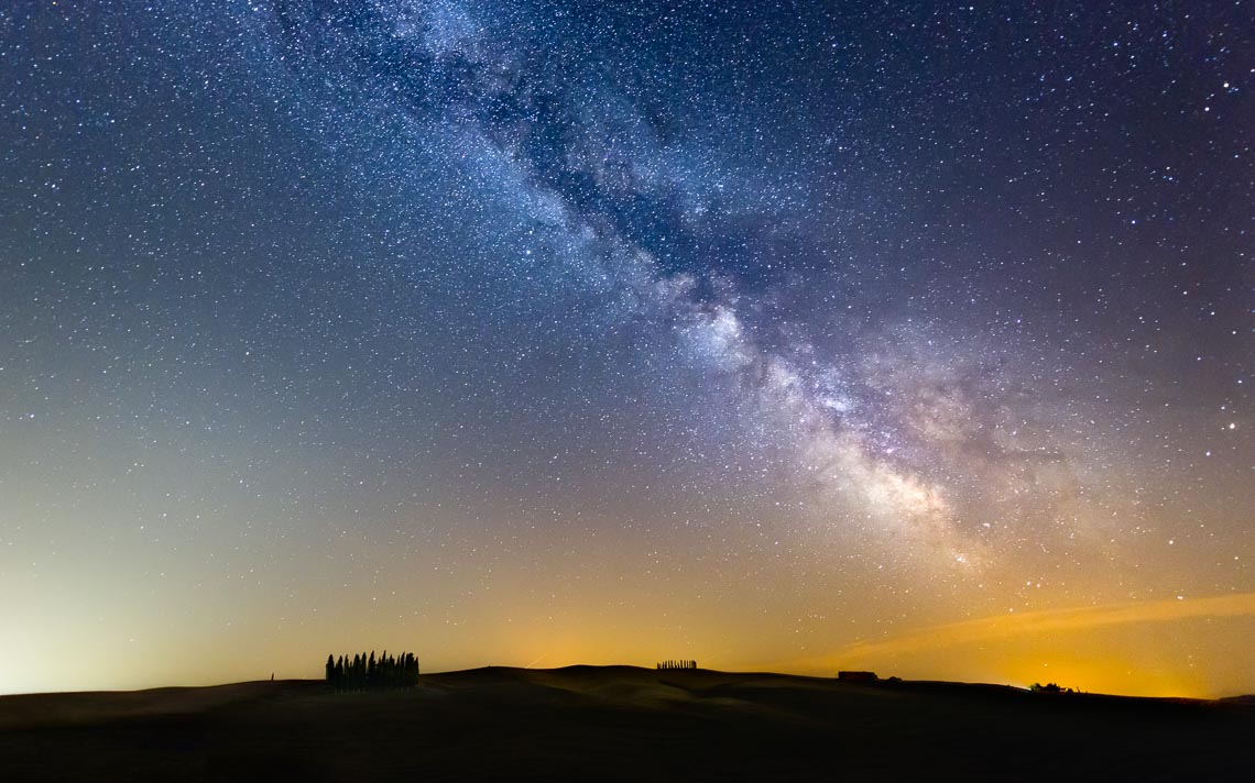 val orcia toscana nikon school workshop paesaggio notturna via lattea startrail 00014