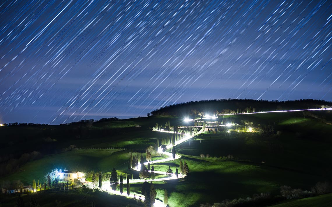 val orcia toscana nikon school workshop paesaggio notturna via lattea startrail 00073