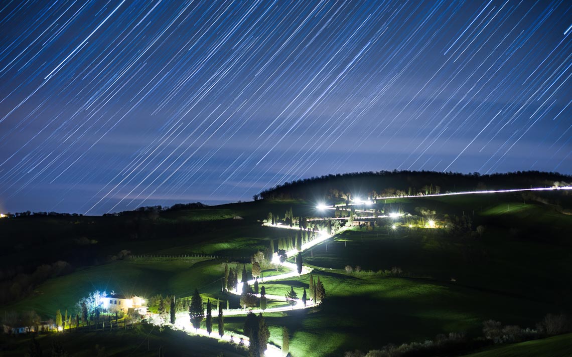 val orcia toscana nikon school workshop paesaggio notturna via lattea startrail 00073