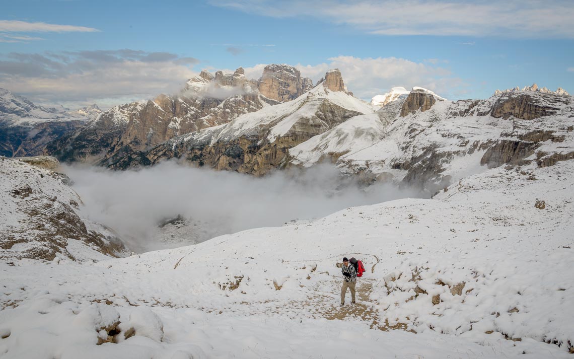 dolomiti rifugi nikon school workshop paesaggio notturna via lattea startrail 00034