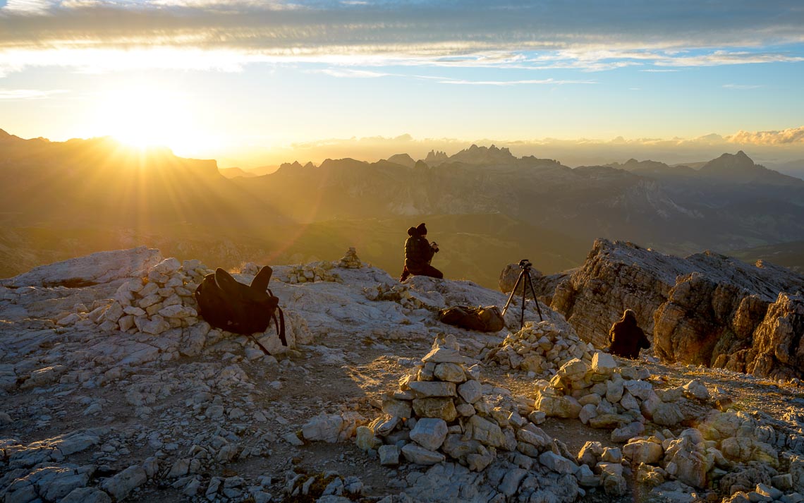 dolomiti rifugi nikon school workshop paesaggio notturna via lattea startrail 00046