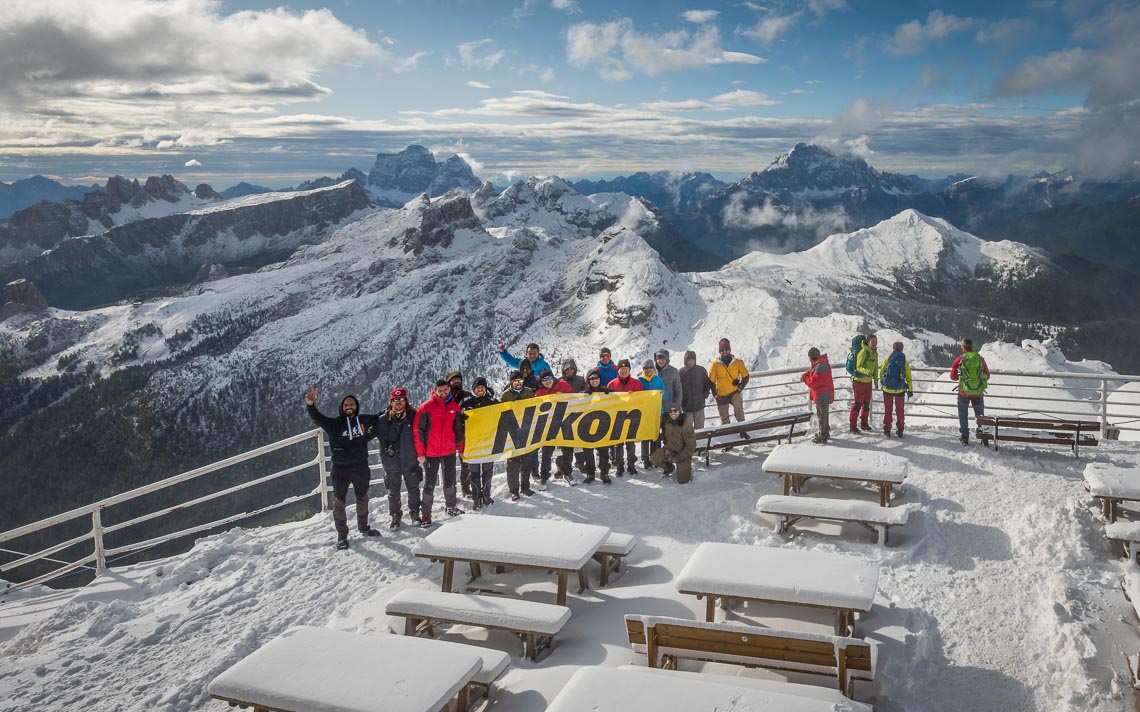 dolomiti rifugi nikon school workshop paesaggio notturna via lattea startrail 00049