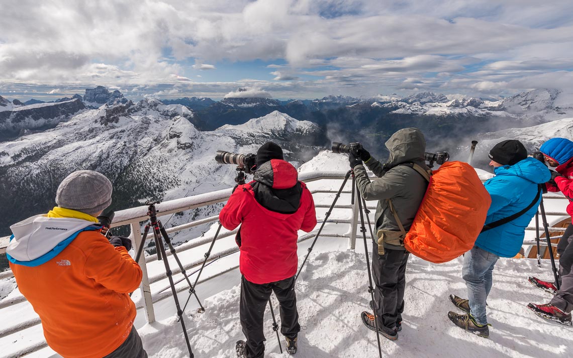 dolomiti rifugi nikon school workshop paesaggio notturna via lattea startrail 00050