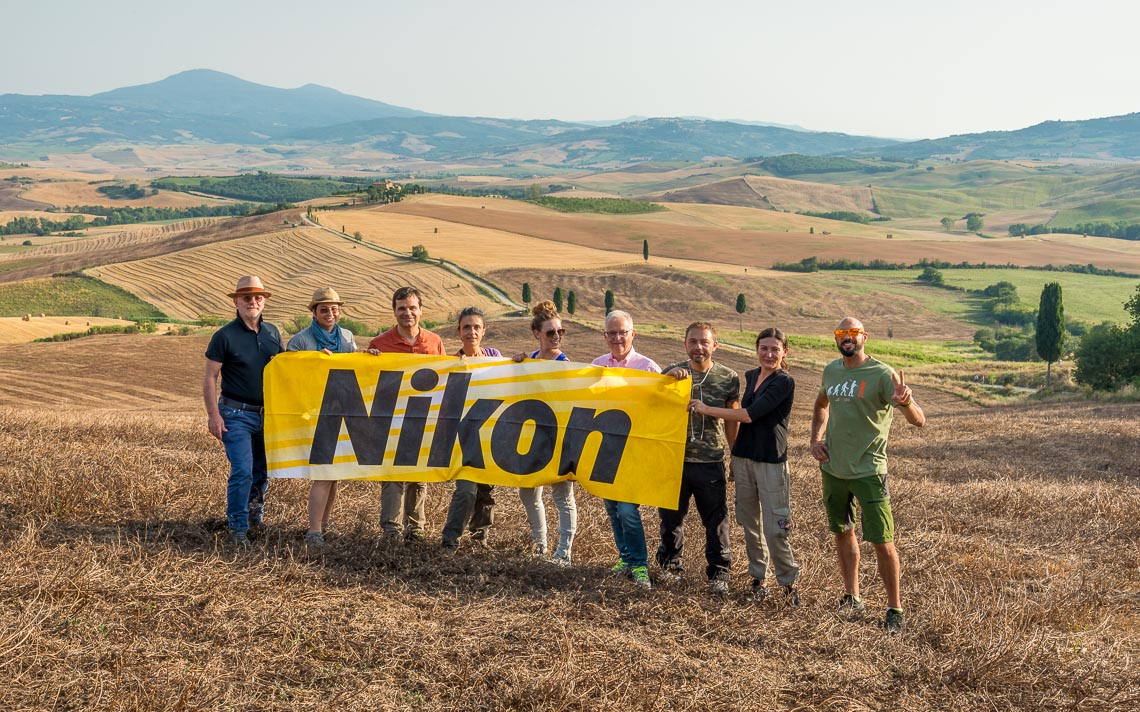 Val Orcia Toscana Nikon School Workshop Paesaggio Notturna Via Lattea Startrail 00057