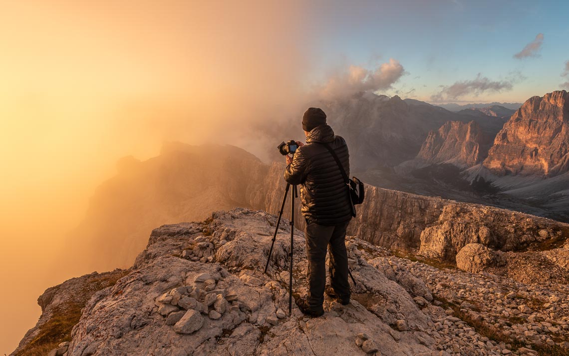 Dolomiti Rifugi Nikon School Workshop Paesaggio Notturna Via Lattea Startrail 00056