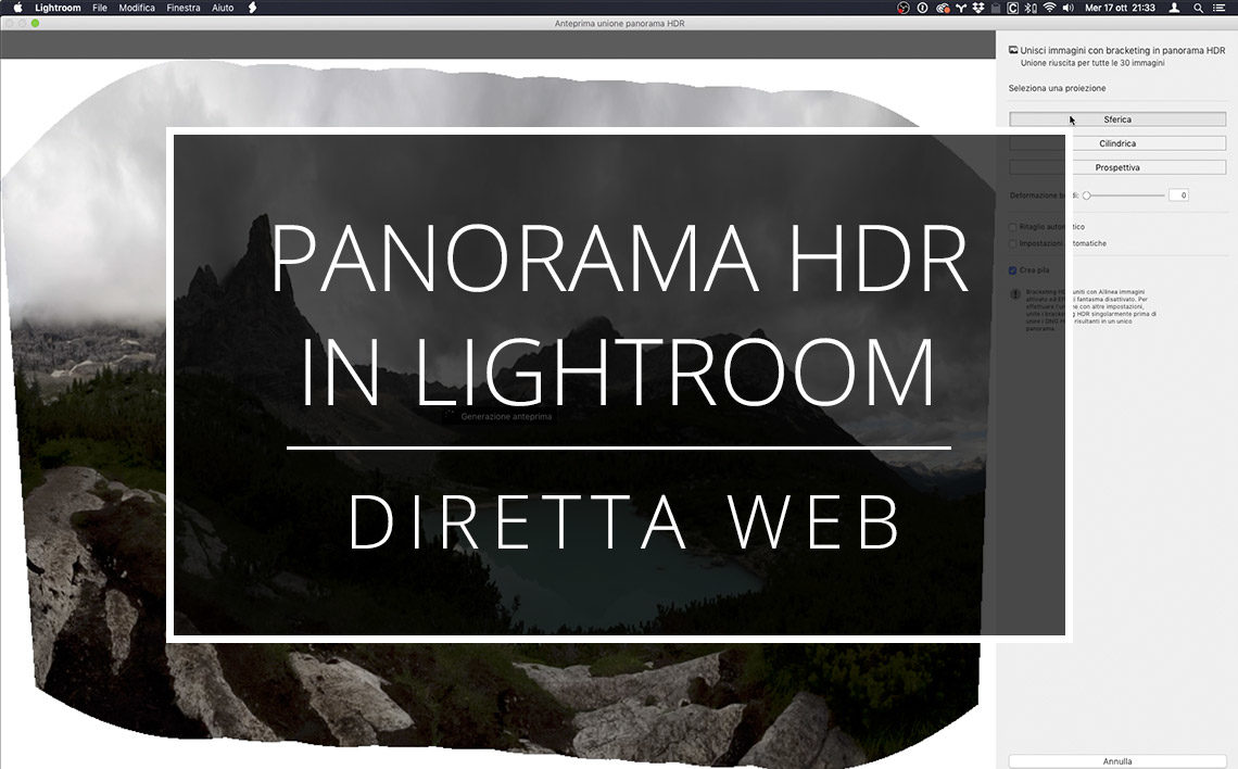 2018 10 17 Diretta Web Panorama Hdr In Lightroom