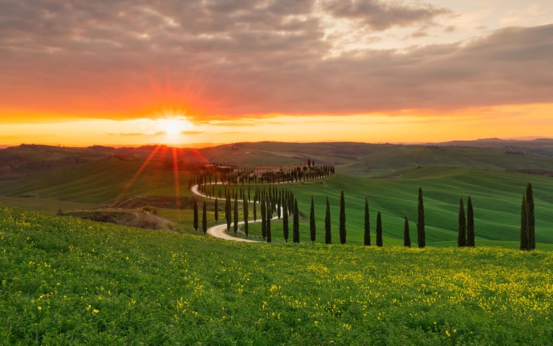 Val Orcia Toscana Nikon School Workshop Paesaggio Notturna Via Lattea Startrail 00029