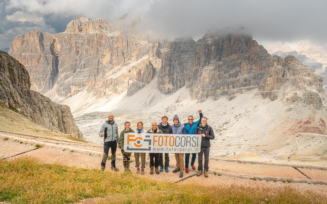 Dolomiti Rifugi Nikon School Workshop Paesaggio Notturna Via Lattea Startrail 00059