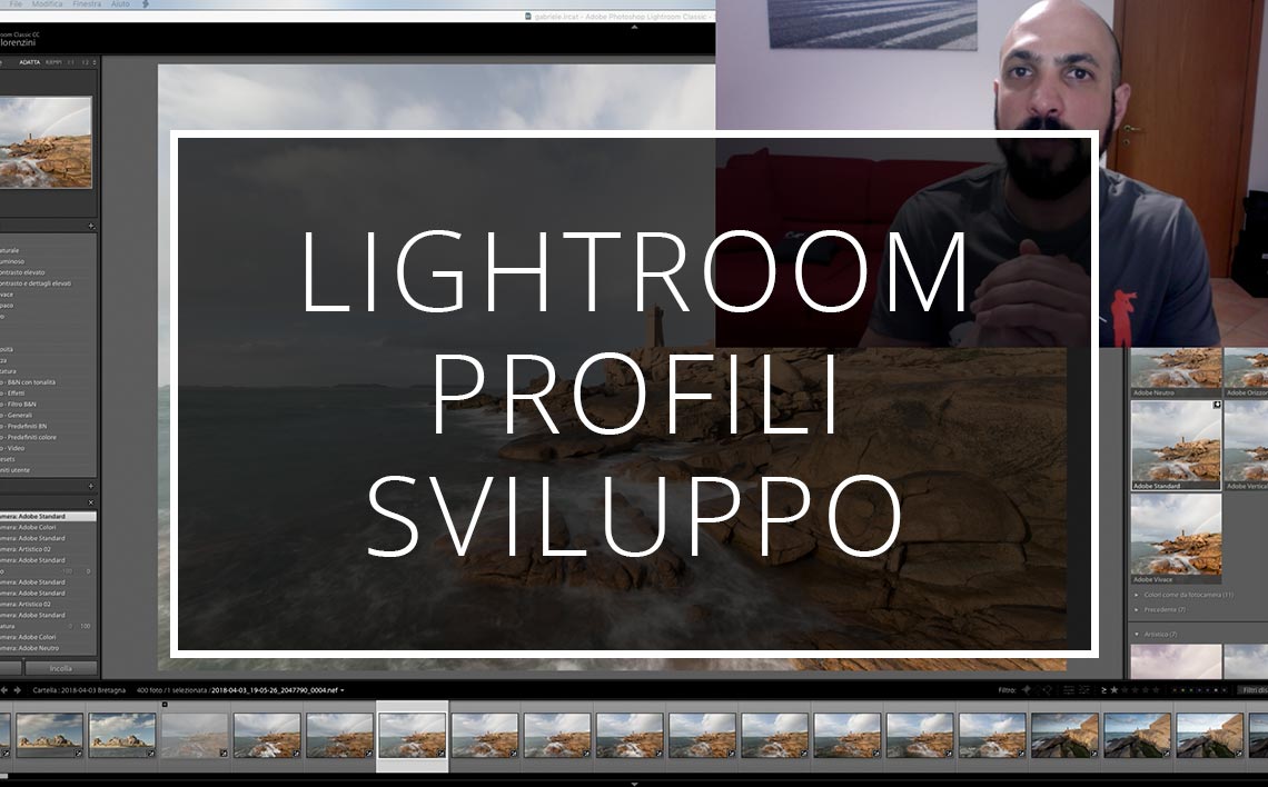 20 03 22 Lightroom Profili Sviluppo Videotutorial Webinar Tutorial