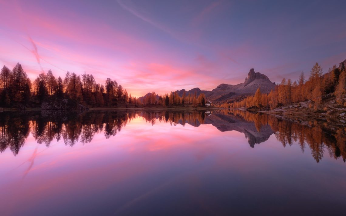 Dolomiti Foliage Autunno Nikon School Workshop Paesaggio Notturna Via Lattea Startrail 00005