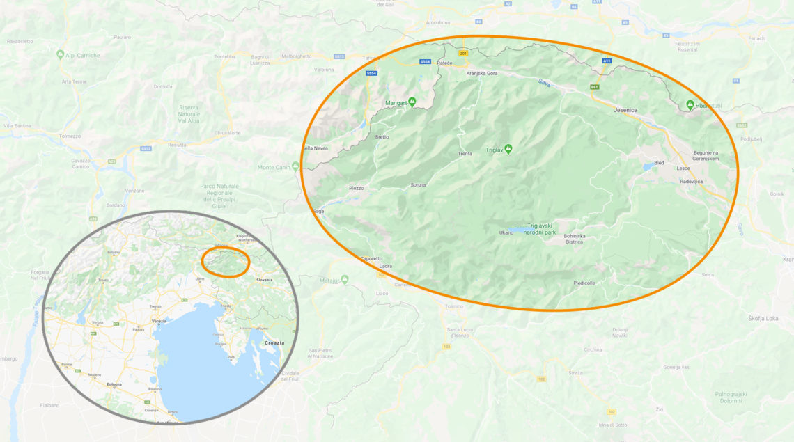 Mappa Slovenia