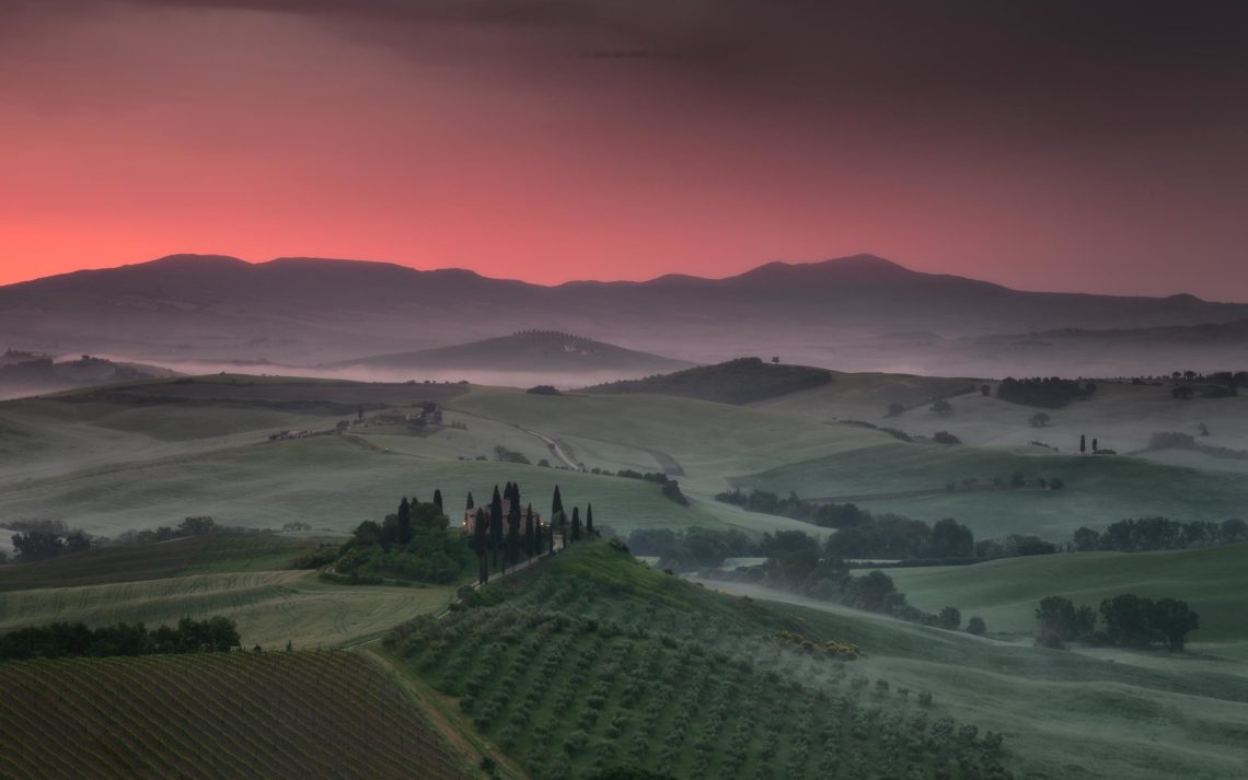 Val Orcia Toscana Nikon School Workshop Paesaggio Notturna Via Lattea Startrail 00033