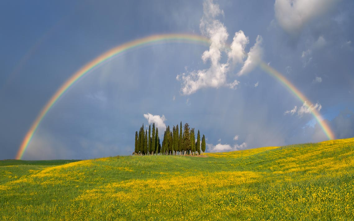 Val Orcia Toscana Nikon School Workshop Paesaggio Notturna Via Lattea Startrail 00079