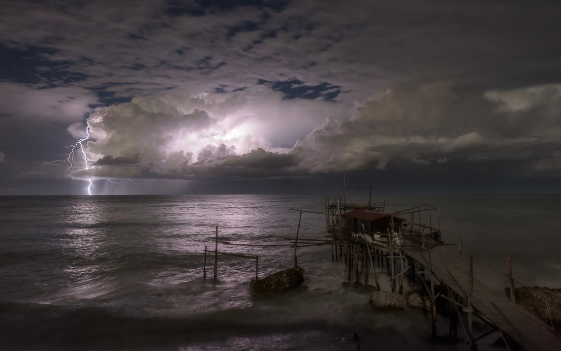 Abruzzo Nikon School Workshop Paesaggio Notturna Via Lattea Startrail 00017