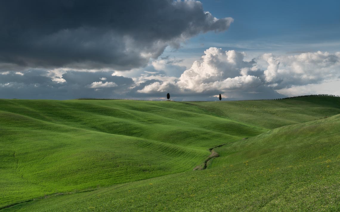 Val Orcia Toscana Nikon School Workshop Paesaggio Notturna Via Lattea Startrail 00081