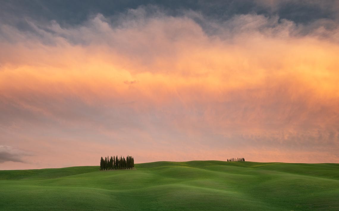 Val Orcia Toscana Nikon School Workshop Paesaggio Notturna Via Lattea Startrail 00085