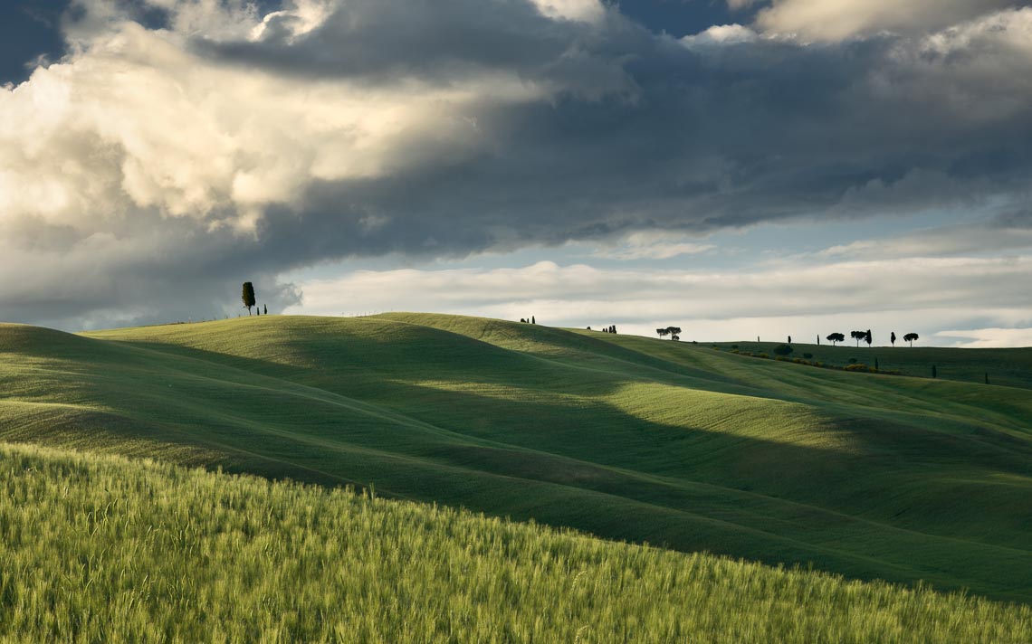 Val Orcia Toscana Nikon School Workshop Paesaggio Notturna Via Lattea Startrail 00088