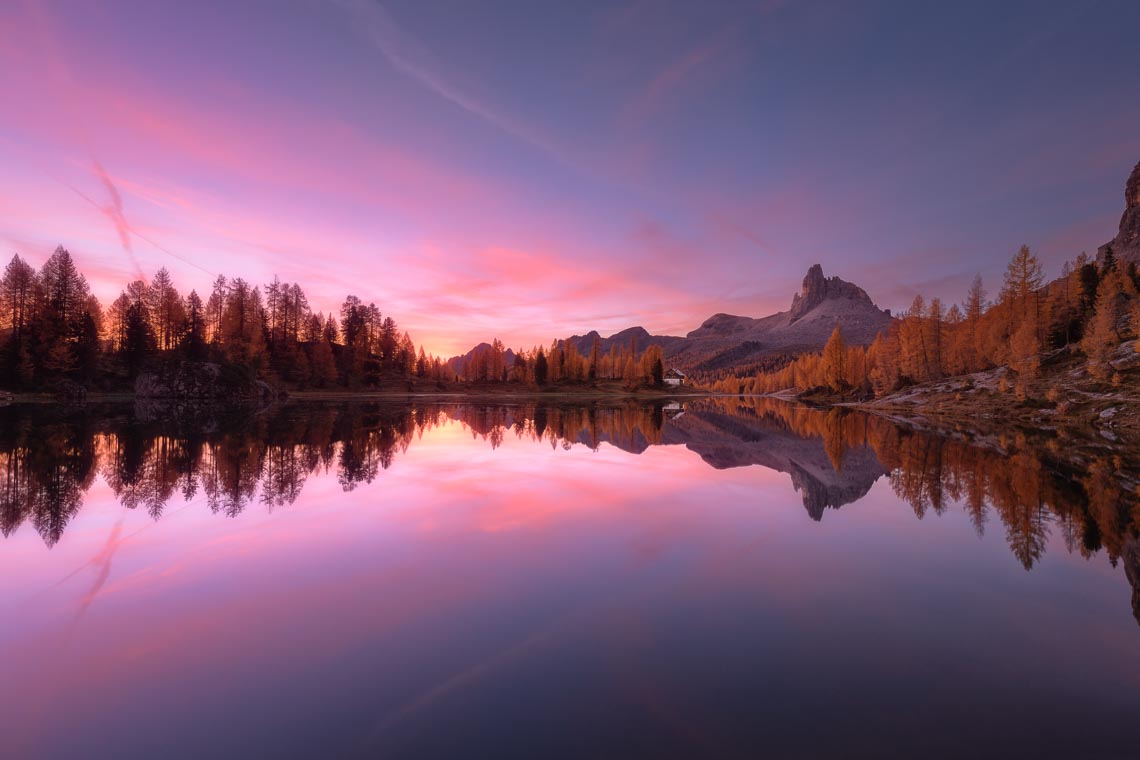 Dolomiti Foliage Autunno Nikon School Workshop Paesaggio Notturna Via Lattea Startrail 00005