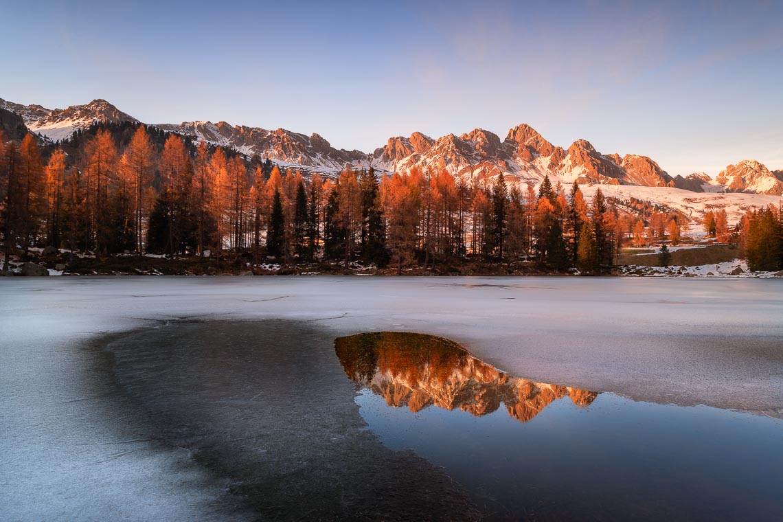 Dolomiti Foliage Autunno Nikon School Workshop Paesaggio Notturna Via Lattea Startrail 00009