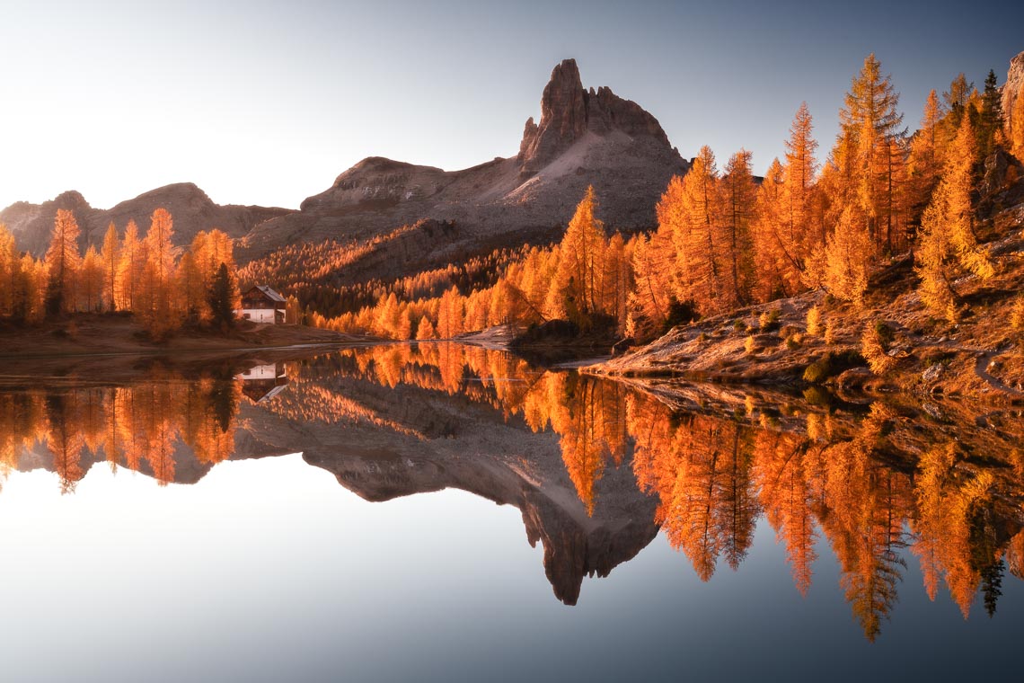 Dolomiti Foliage Autunno Nikon School Workshop Paesaggio Notturna Via Lattea Startrail 00011