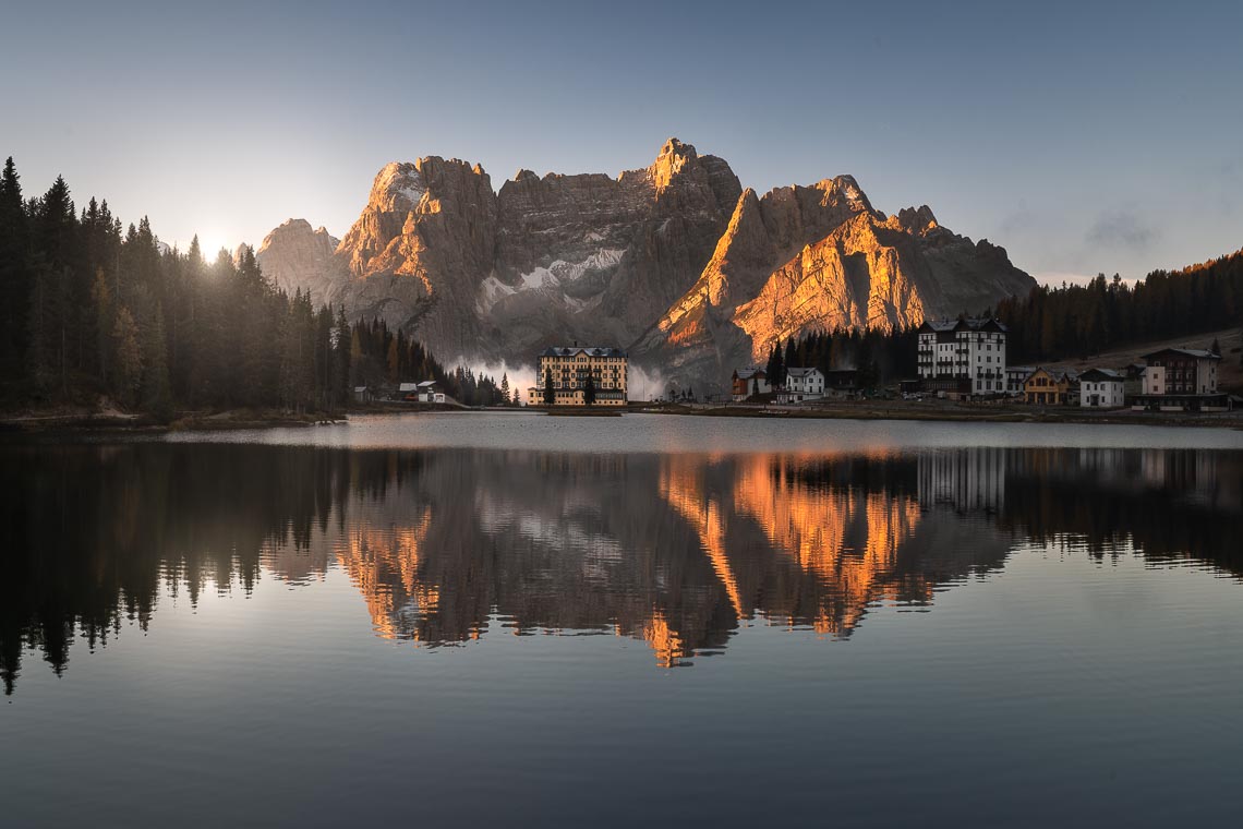 Dolomiti Foliage Autunno Nikon School Workshop Paesaggio Notturna Via Lattea Startrail 00021