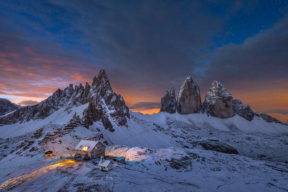 Dolomiti Nikon School Workshop Paesaggio Notturna Via Lattea Startrail 00003