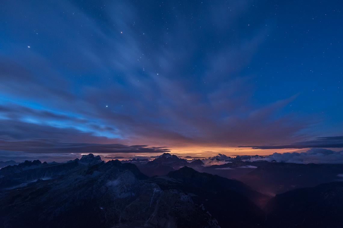 Dolomiti Nikon School Workshop Paesaggio Notturna Via Lattea Startrail 00021