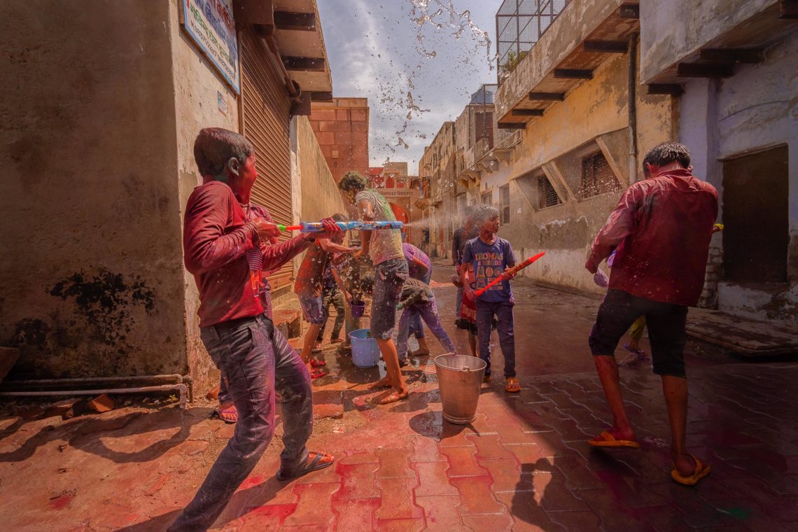 India Viaggio Fotografico Workshop Nikon School Holi Delhi Rajasthan Festival Colori Festa 00003