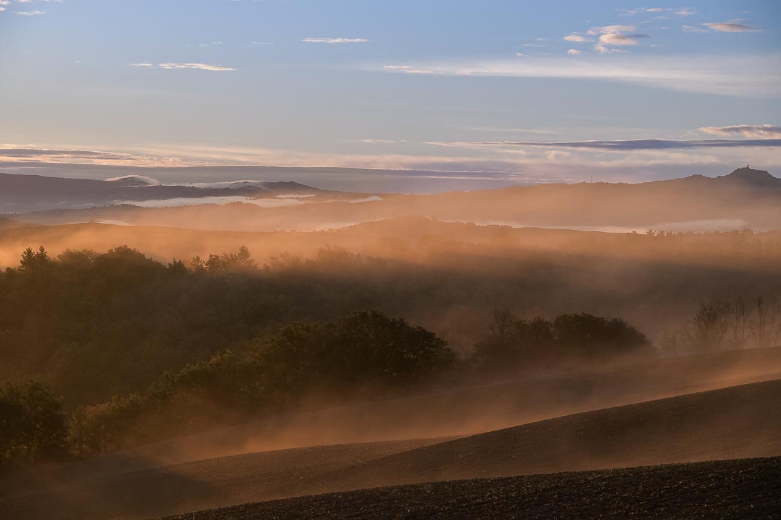 Val Orcia Toscana Nikon School Workshop Paesaggio Notturna Via Lattea Startrail 00091