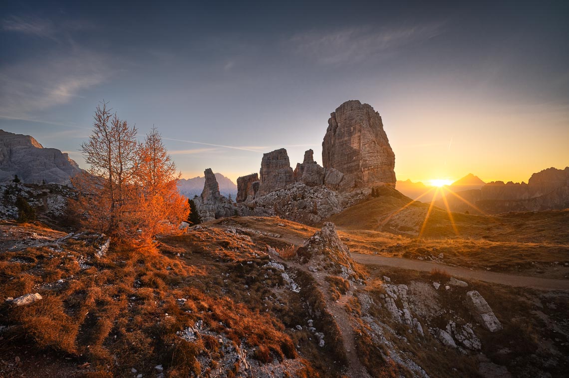 Dolomiti Foliage Autunno Nikon School Workshop Paesaggio Notturna Via Lattea Startrail 00031