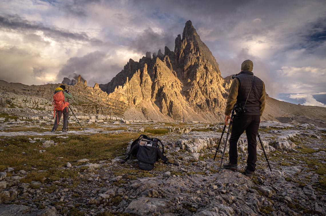 Dolomiti Rifugi Nikon School Workshop Paesaggio Notturna Via Lattea Startrail 00063