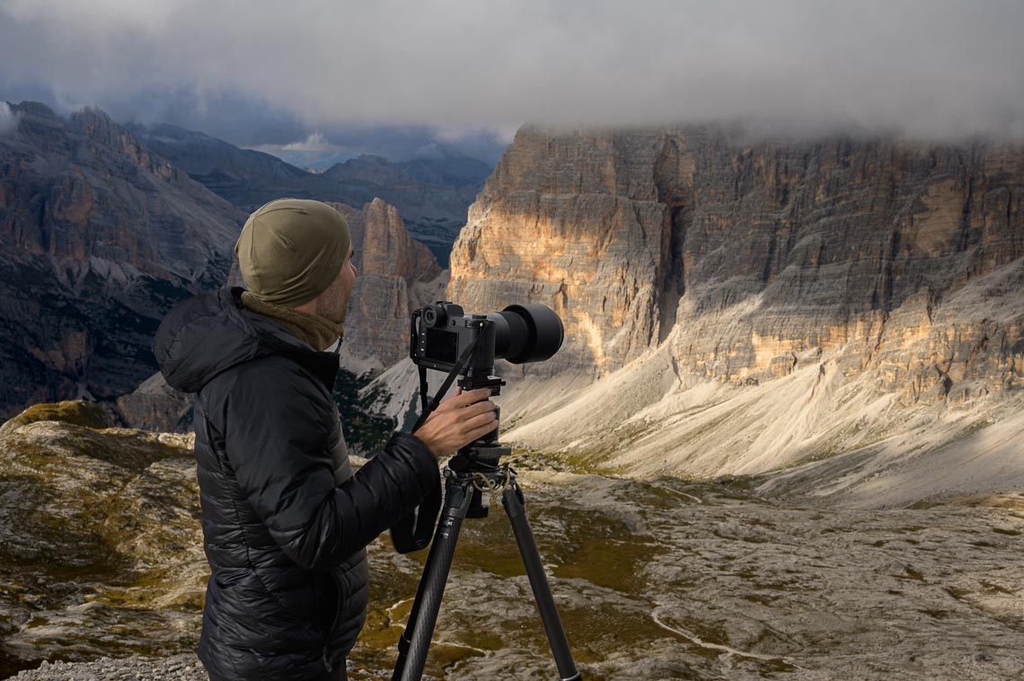 Dolomiti Rifugi Nikon School Workshop Paesaggio Notturna Via Lattea Startrail 00065