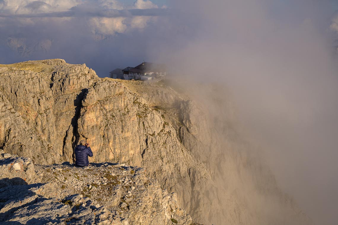 Dolomiti Rifugi Nikon School Workshop Paesaggio Notturna Via Lattea Startrail 00066