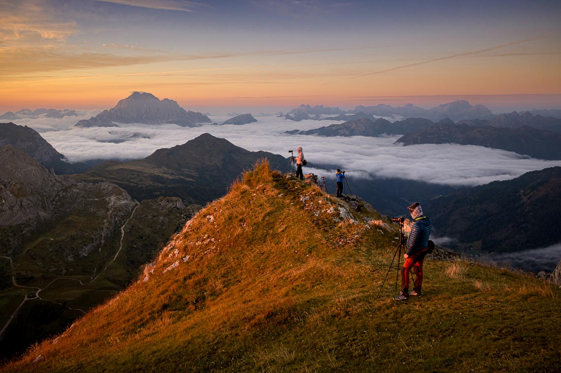 Dolomiti Rifugi Nikon School Workshop Paesaggio Notturna Via Lattea Startrail 00067