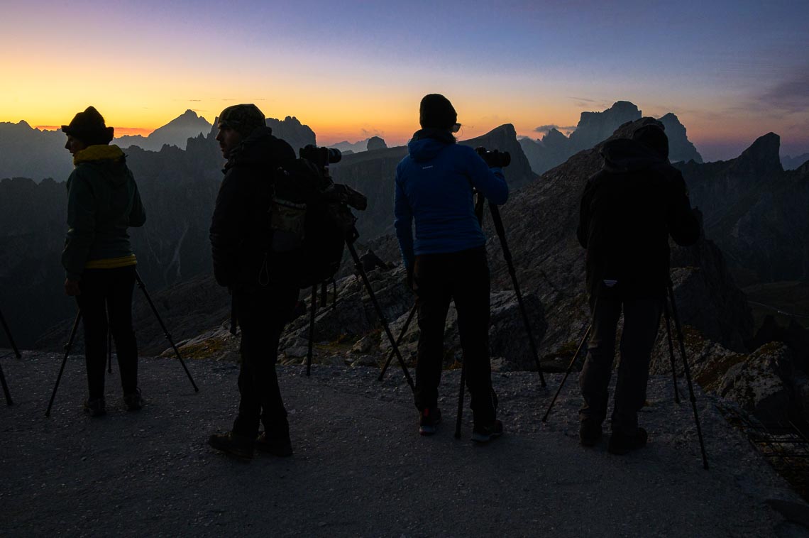 Dolomiti Rifugi Nikon School Workshop Paesaggio Notturna Via Lattea Startrail 00069