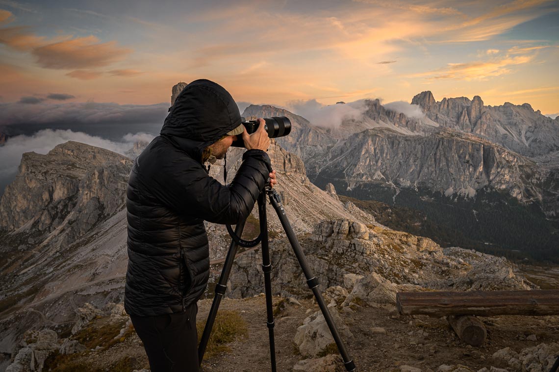 Dolomiti Rifugi Nikon School Workshop Paesaggio Notturna Via Lattea Startrail 00071