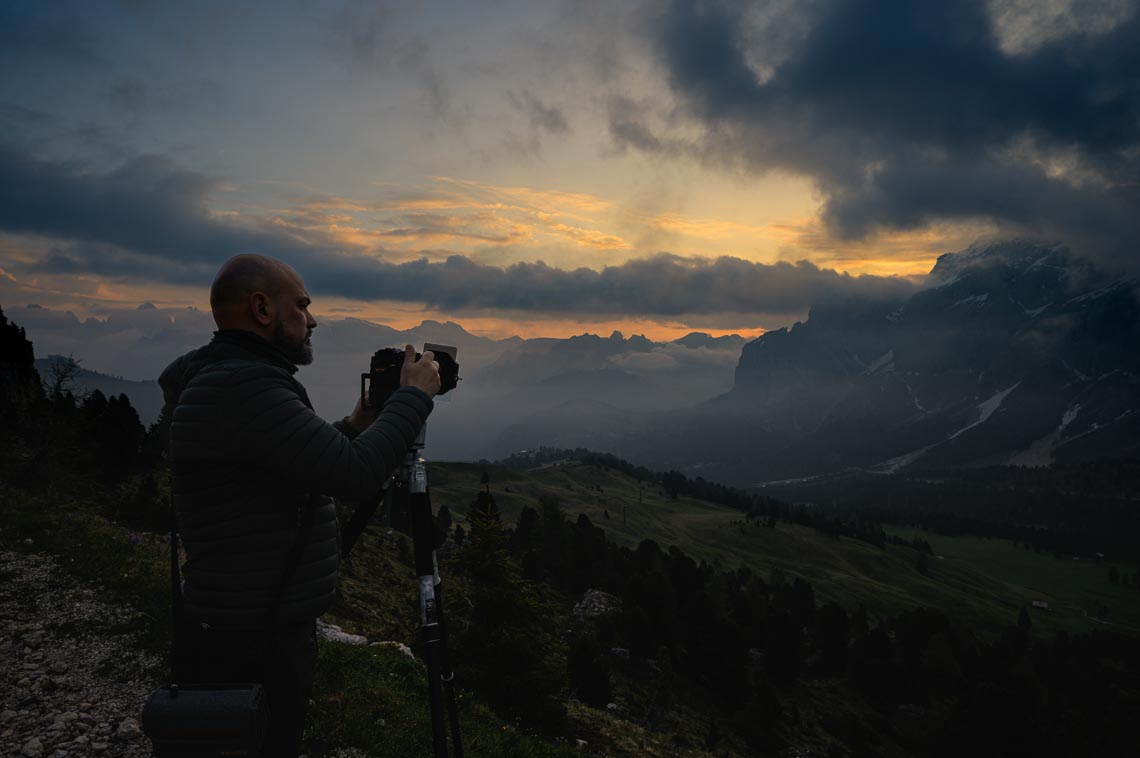 Dolomiti Nikon School Workshop Paesaggio Notturna Via Lattea Startrail 00037