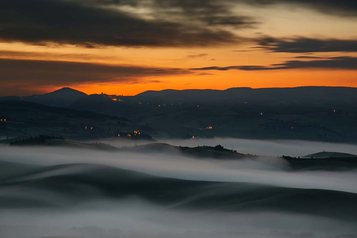 Val Orcia Toscana Nikon School Workshop Paesaggio Notturna Via Lattea Startrail 00006