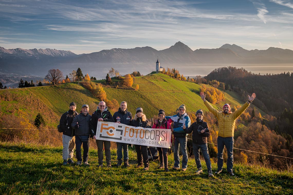 Slovenia Viaggio Fotografico Workshop Nikon School Paesaggio Viaggi Fotografici Bled Foliage Autunno 00026