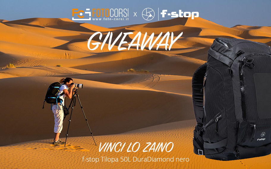 Giveaway Zaino F Stop Tilopa