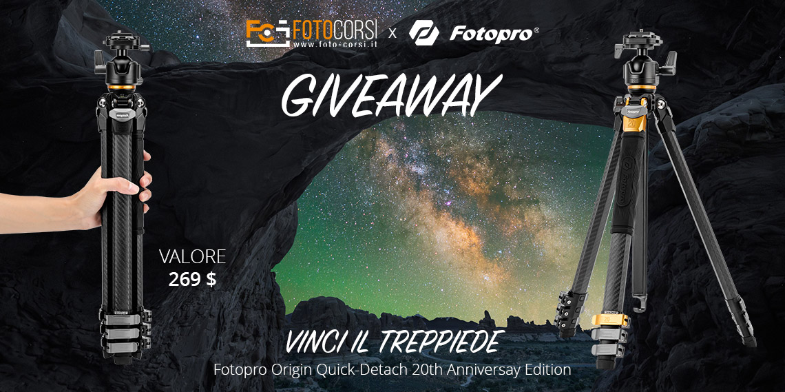 Giveaway Treppiede Fotopro Origin