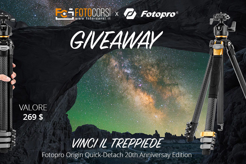 Giveaway Treppiede Fotopro Origin